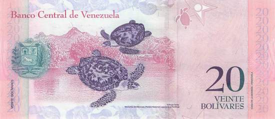 20 Bolivares 2009